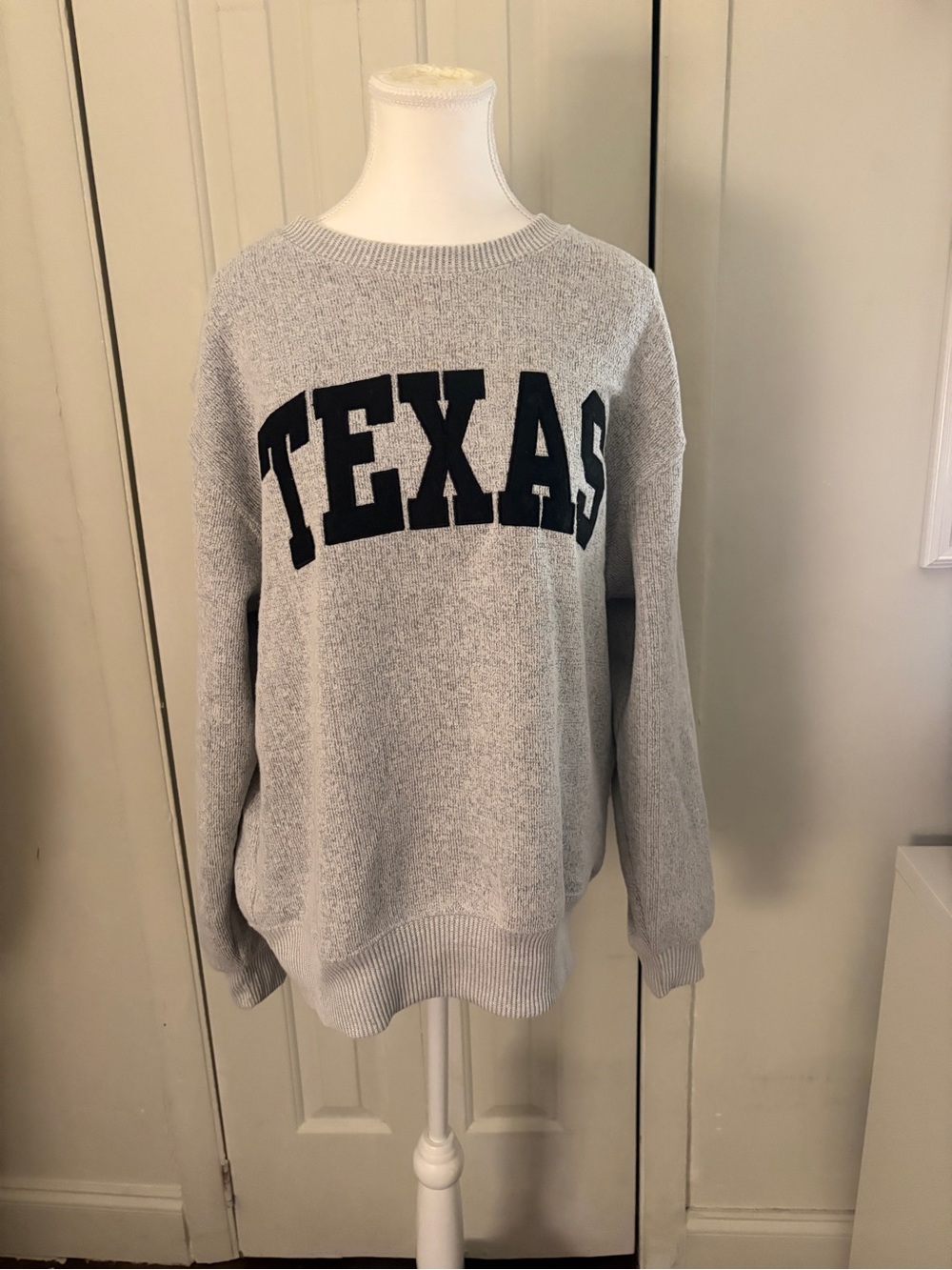Texas Oversized Knit Crewneck